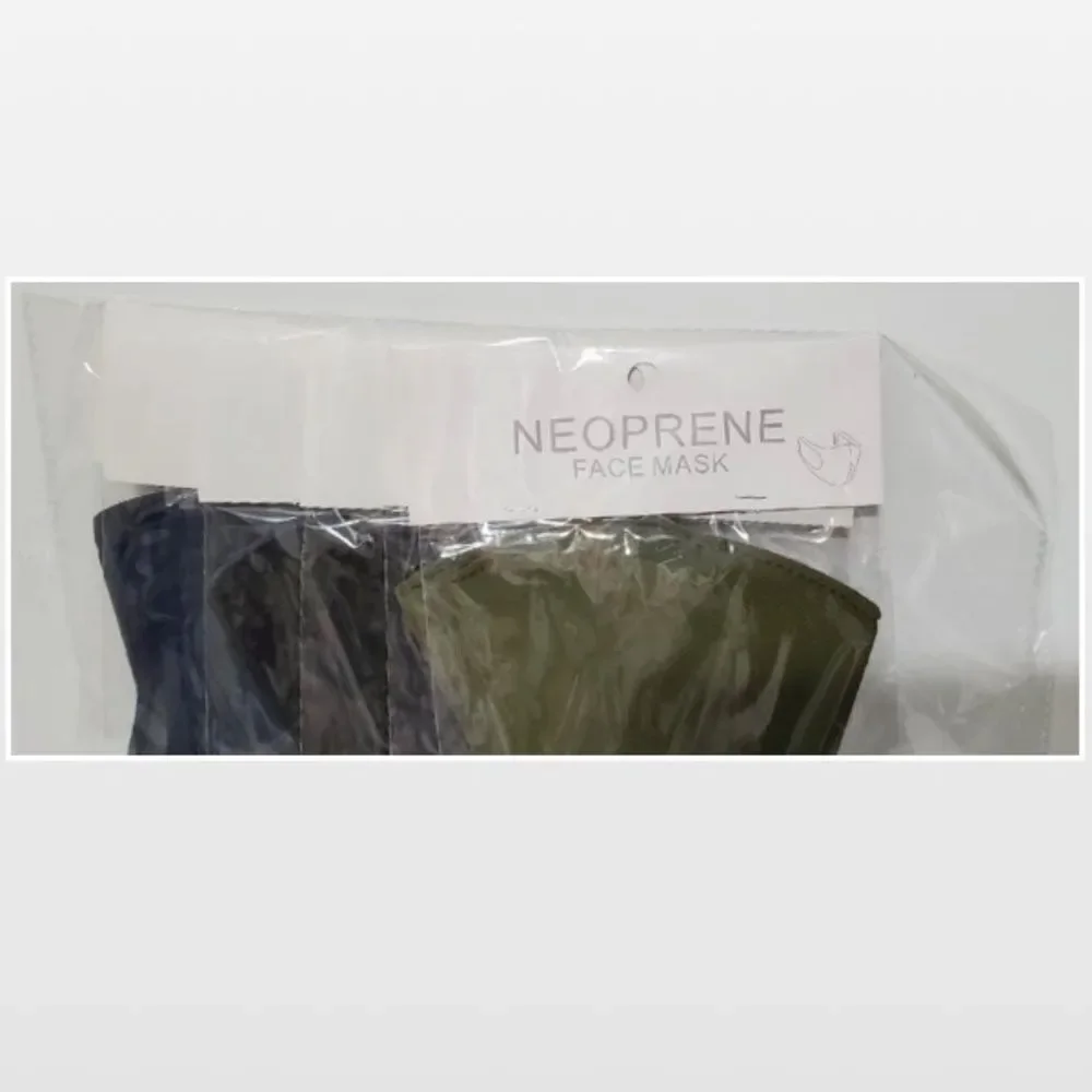 6 New Adult Neoprene Face Masks Home